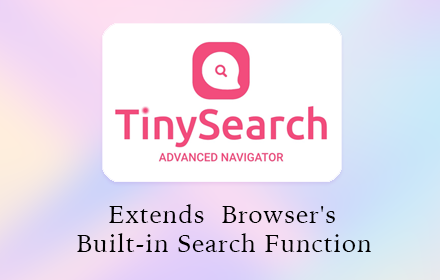 TinySearch - Advanced Navigator small promo image