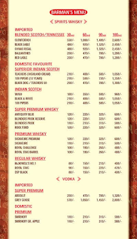 Tamarind Spice Restaurant menu 1