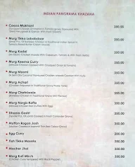 Hotel Vikram Palace menu 1
