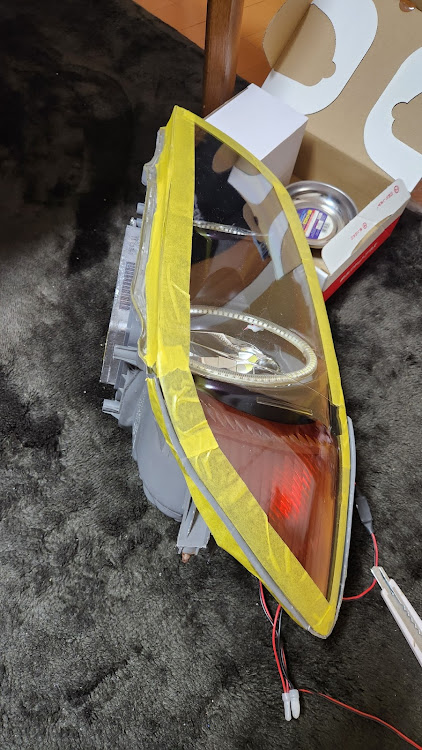 アルテッツァのヘッドライトコーキング・DIY・汚去るのスゴピカシリーズ ウロコ取りに関するカスタム事例の投稿画像3枚目