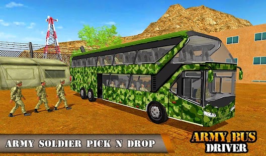 Army Bus Driving 2017 - Military Coach Transporter (Mod)