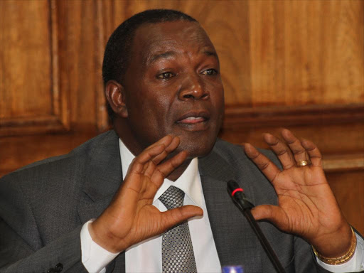 Former Central Bank of Kenya governor Prof Njuguna Ndung'u. Photo/ file