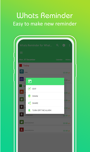 whats Message scheduler - Reminder for Whatsapp