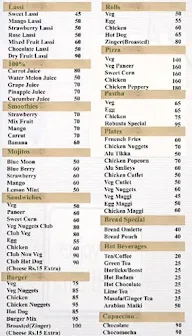 Cafe Robusta menu 1
