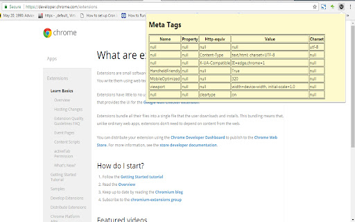 Meta tags - SEO Tool