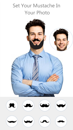 Man Hair Mustache Style