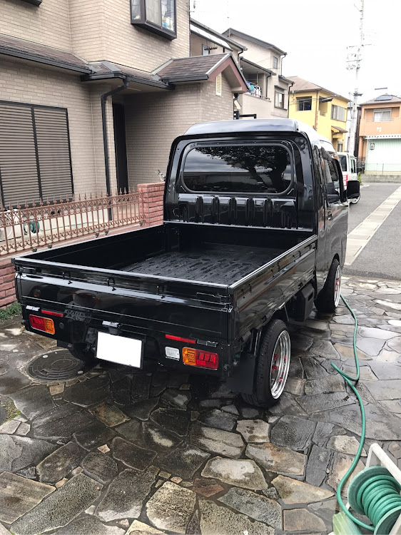 ハイゼットトラックの洗車に関するカスタム事例の投稿画像1枚目