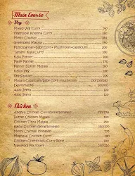 Mayuri Restaurant menu 3