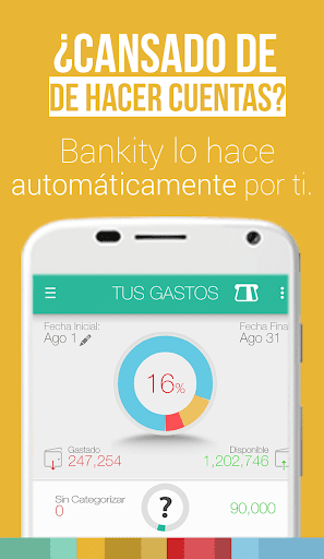 Control de gastos Bankity