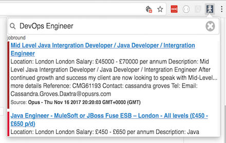 Job Search Bot (UK, EU and GCC) Preview image 0