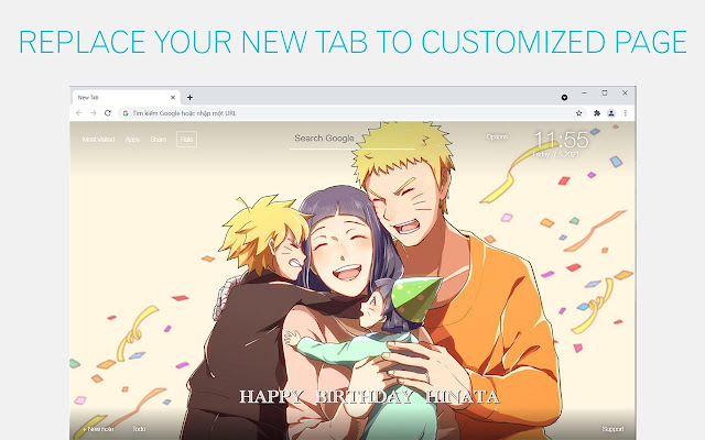 Naruto Family Wallpapers NewTab freeaddon.com