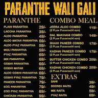 Paranthe Wali Gali menu 1