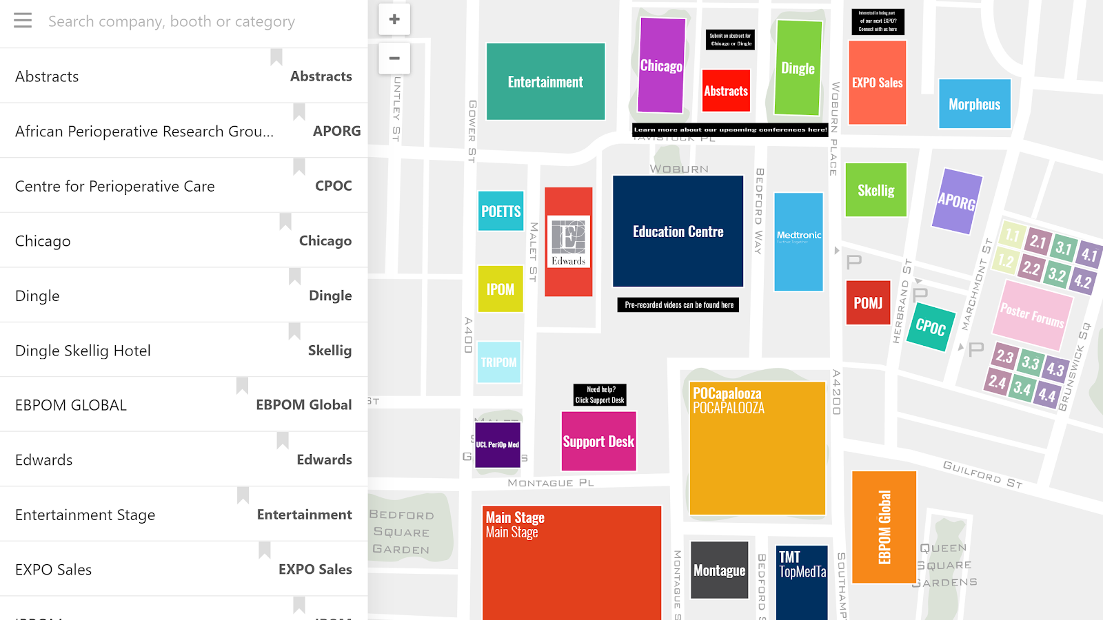 Floor Plans For Virtual Events Expofp
