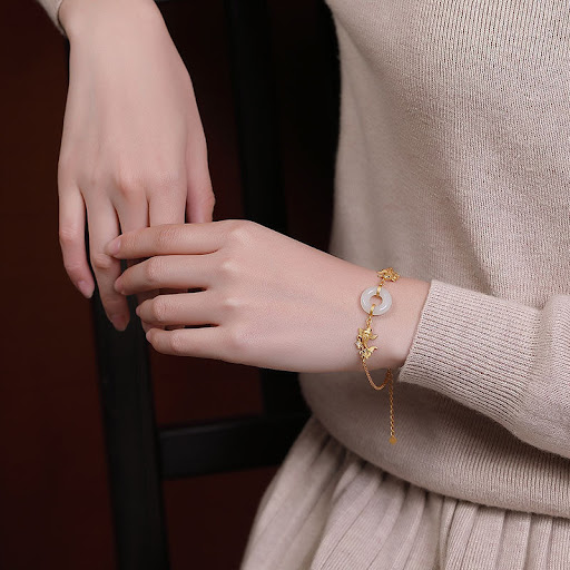 Title 2, Vintage Womens Bracelet With "More Than Peace"...