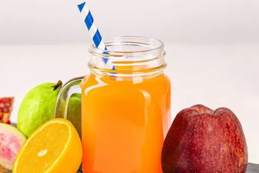 2 Glass Orange Apple Mix Juice