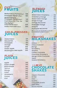 9834 The Fruit Truck menu 6