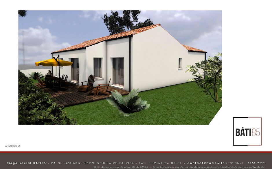 Vente maison 4 pièces 96 m² à Challans (85300), 310 000 €