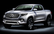 Sketch of the new Mercedes-Benz Midsize Pickup; Skizze des neuen Mercedes-Benz Midsize Pickup