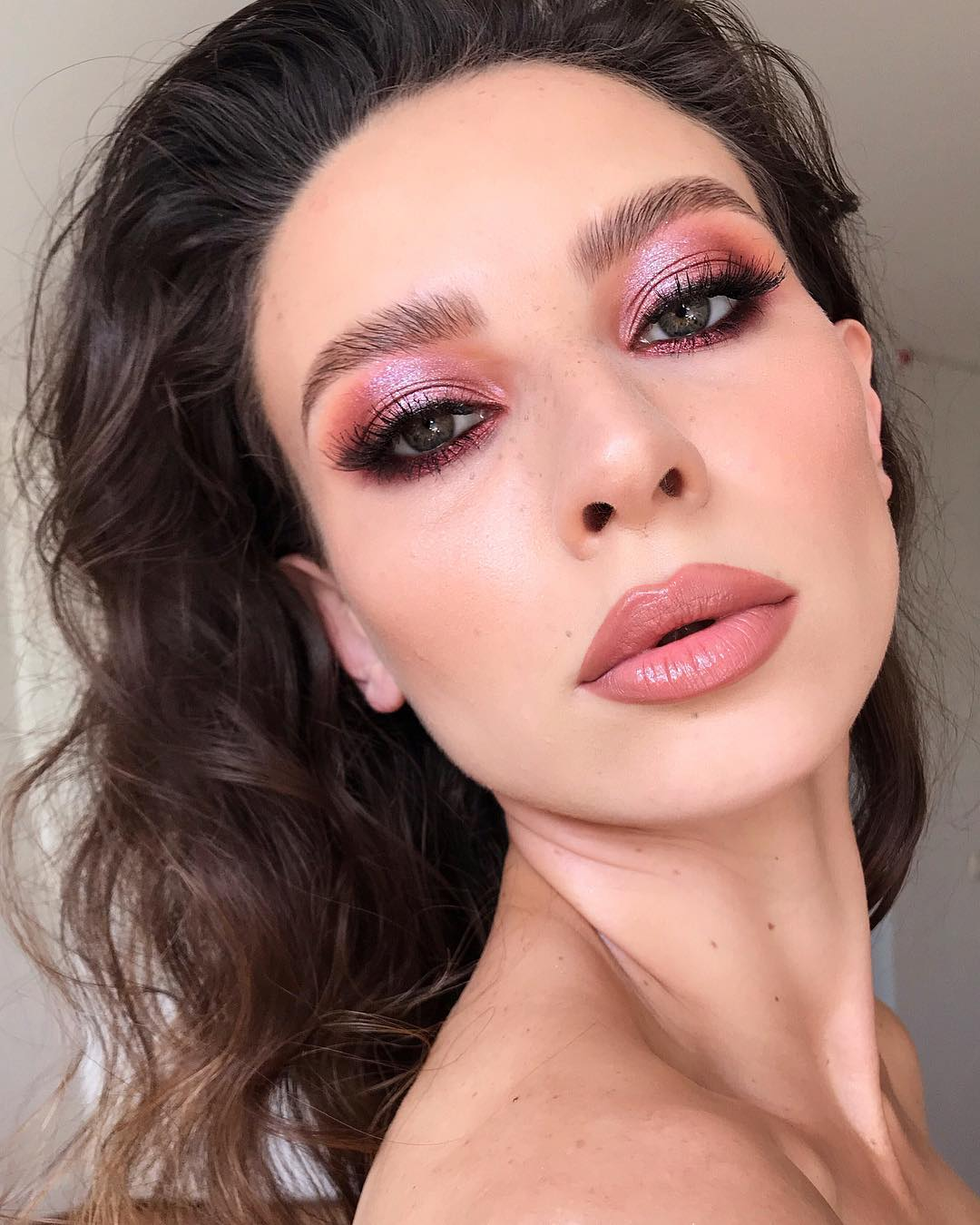 Rose Gold Smokey Eyes