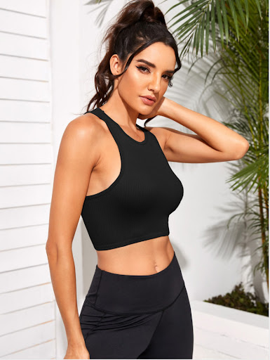 Title 7, Womens Sleeveless Yoga Sports Vest, Loose and ...