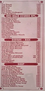 Malwani Dayz menu 1