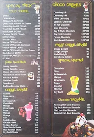 Pokket Cafe menu 1