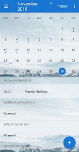 Ekstar Calendar Tangkapan layar