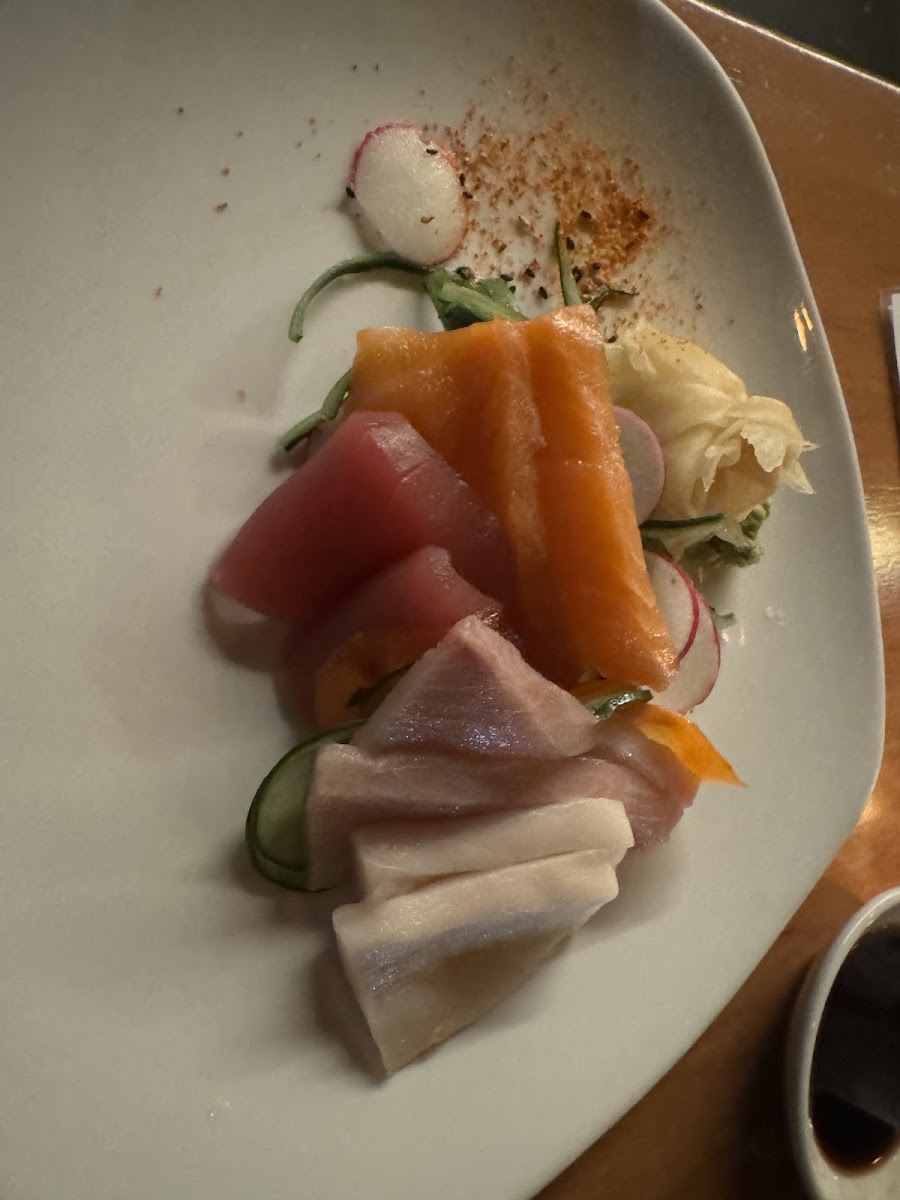 GF Sashimi Sampler