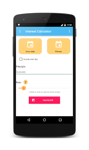Interest Calculator Date-Date