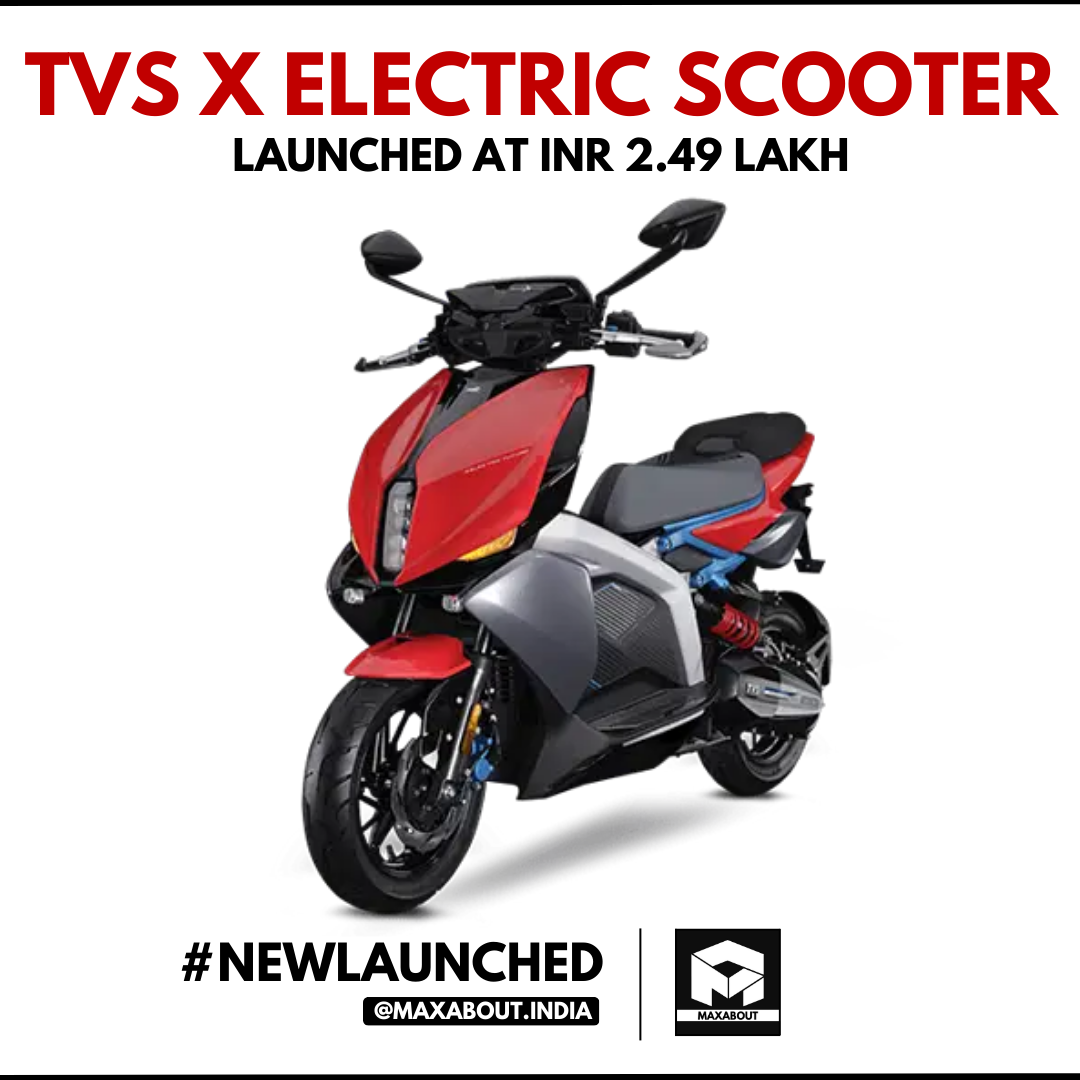 TVS X Launched - The Sporty Electric Scooter - bottom