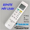 Remote Máy Lạnh Daikin Inverter Dòng Ftkq & Ftkc