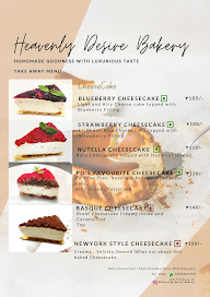 Heavenly Desire Bakery menu 1