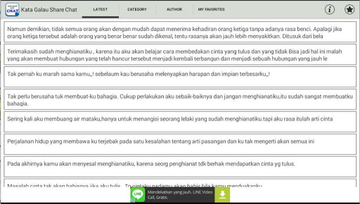 Kumpulan Kata Galau Share Chat