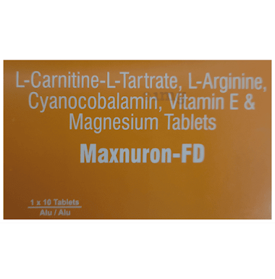 Maxnuron FD Tab 500mg/400mg/1500mcg 10s