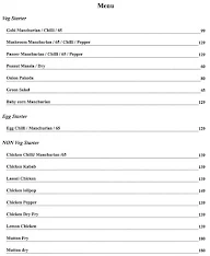 99Foods menu 1