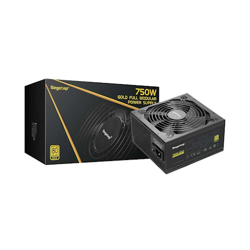 Nguồn máy tính SEGOTEP GP-850G - 750W - 80 Plus Gold - Full Modular 