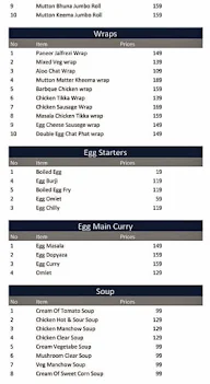 Afghani Tandoori Hub menu 2