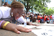 Supporters of Enlightened Christian Gathering Church leader Shepherd Bushiri came out in their numbers to support him.