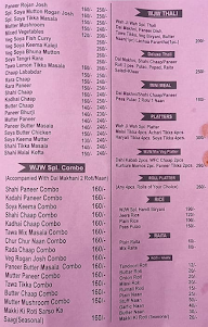 Wah Ji Wah (Closed Down) menu 3