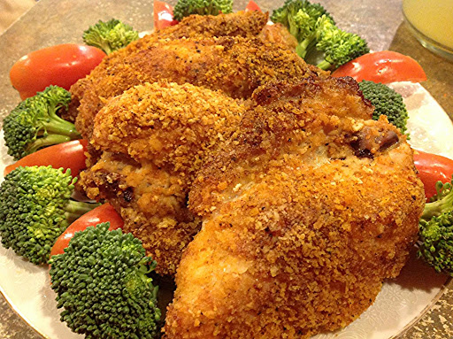 Garlic Baked Taco Chicken Breasts