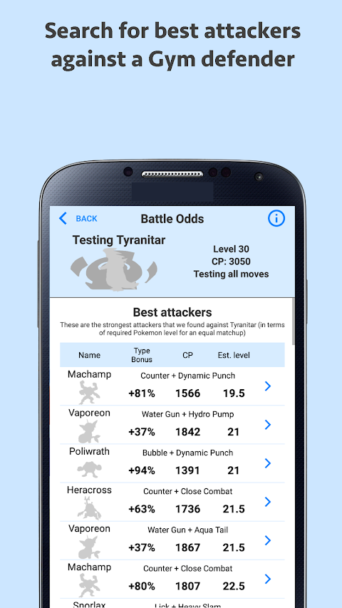 Battle Odds: calculator for GOのおすすめ画像4