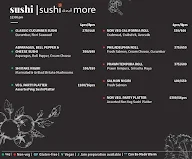 Sushi And More menu 1