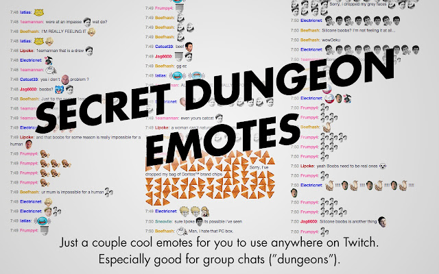 Secret Dungeon Emotes