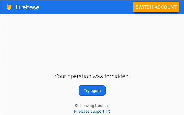 Google Account Switcher for Firebase Projects