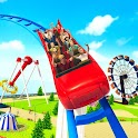 Icon Rollercoaster Theme Fun Park