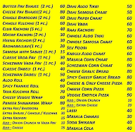 Chaat Chatur By Fast Filling menu 1