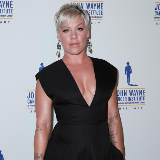 Pink at the John Wayne 30th Annual Odyssey Ball