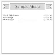 Hotel Shreemaya menu 1