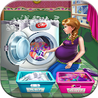 pregnant princess laundry - game Pregnant Mommy 1.0.0