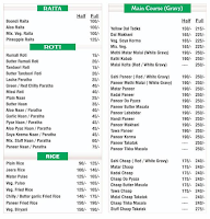 Sms Food Villa Pure Veg. Vasundhara menu 1